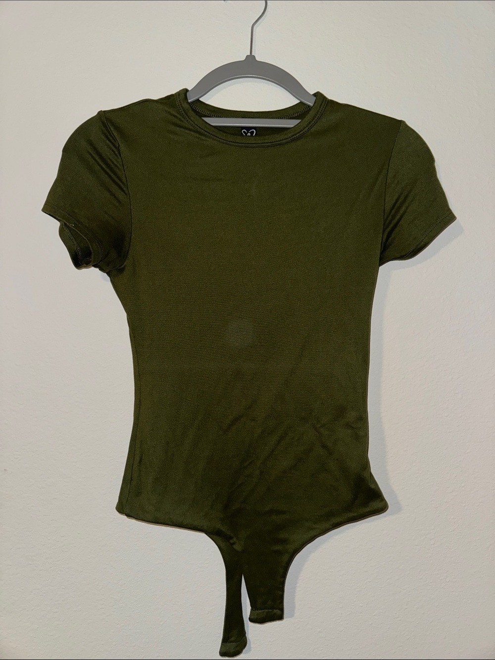 Windsor Olive Green Short Sleeve Bodysuit